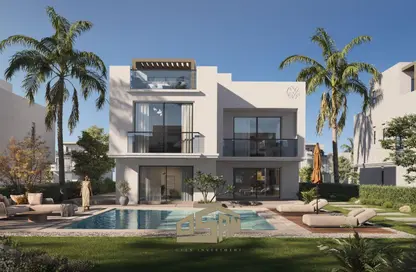 فيلا - 4 غرف نوم - 4 حمامات للبيع في كي أوف جرينز - مدينة زايد الجديدة - الشيخ زايد - الجيزة