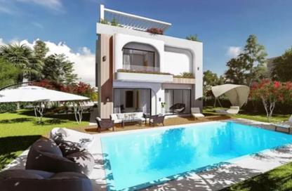 Chalet - 3 Bedrooms - 3 Bathrooms for sale in Lasirena Palm Beach - Al Ain Al Sokhna - Suez Chalet - 3 Bedrooms - 3 Bathrooms for sale in Lasirena Palm Beach - Al Ain Al Sokhna - Suez