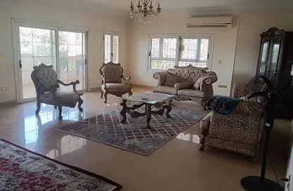 Apartment - 3 Bedrooms - 4 Bathrooms for rent in Gamal Abdel Nasser Axis - The 3rd Settlement - New Cairo City - Cairo