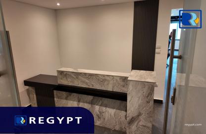 Office Space - Studio - 3 Bathrooms for rent in V90 - North Teseen St. - The 5th Settlement - New Cairo City - Cairo