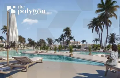 شاليه - غرفة نوم - 1 حمام للبيع في هاسيندا وترز - قسم الضبعة - الساحل الشمالي