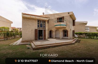 Villa - 4 Bedrooms - 3 Bathrooms for sale in Diamond Beach - Al Alamein - North Coast