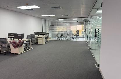 Office Space - Studio - 2 Bathrooms for rent in Cairo Festival City - North Investors Area - New Cairo City - Cairo