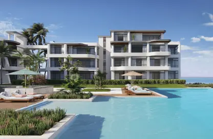 Chalet - 4 Bedrooms - 4 Bathrooms for sale in June - Ras Al Hekma - North Coast