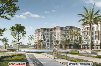 Apartment - Studio - 2 Bathrooms for sale in Hyde Park - New Cairo City - Cairo