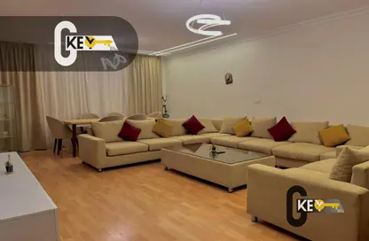 Apartment - 3 Bedrooms - 3 Bathrooms for rent in Talaat Mostafa St. - Rehab City Fifth Phase - Al Rehab - New Cairo City - Cairo