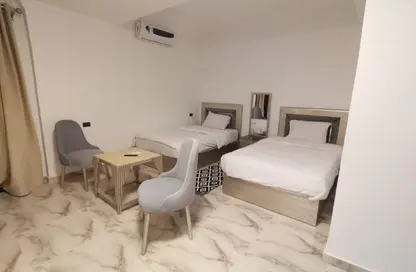 Apartment - Studio - 1 Bathroom for rent in American University Housing District - 5th Settlement Compounds - The 5th Settlement - New Cairo City - Cairo