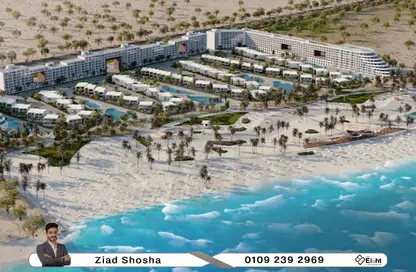 شاليه - غرفة نوم - 1 حمام للبيع في ويست بيتش سلبريشن الساحل الشمالي - راس الحكمة - الساحل الشمالي