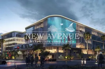 محل - استوديو - 1 حمام للايجار في كونكورد بلازا - المستثمرين الجنوبية - مدينة القاهرة الجديدة - القاهرة