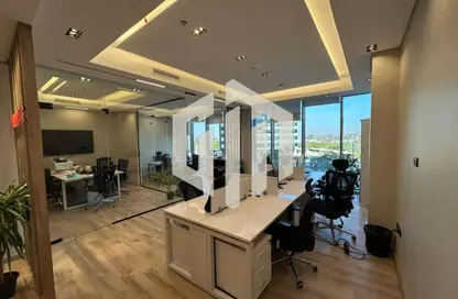 Office Space - 1 Bedroom - 1 Bathroom for rent in Cairo Festival City - North Investors Area - New Cairo City - Cairo