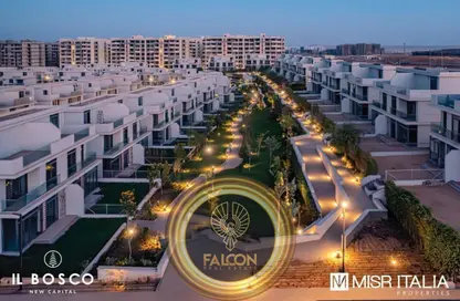 تاون هاوس - 4 غرف نوم - 3 حمامات للبيع في ال بوسكو - كمبوندات العاصمة الإدارية الجديدة - العاصمة الإدارية الجديدة - القاهرة