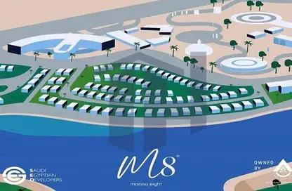 شاليه - 3 غرف نوم - 3 حمامات للبيع في مارينا 8 - مارينا - العلمين - الساحل الشمالي