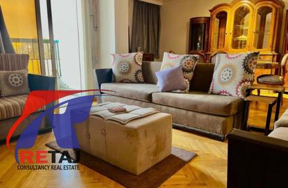 Apartment - 3 Bedrooms - 2 Bathrooms for rent in Al Tayaran St. - Rabaa Al Adaweyah - Nasr City - Cairo