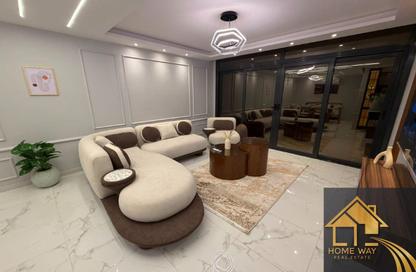 Apartment - 2 Bedrooms - 2 Bathrooms for rent in Azad - 5th Settlement Compounds - The 5th Settlement - New Cairo City - Cairo
