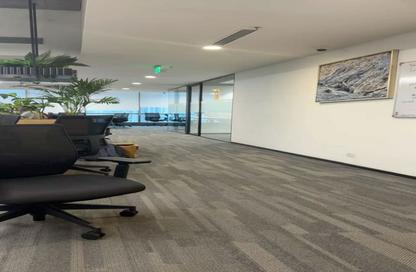 Office Space - Studio - 1 Bathroom for rent in North Teseen St. - The 5th Settlement - New Cairo City - Cairo