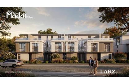Apartment - 2 Bedrooms - 2 Bathrooms for sale in R8 - New Capital City - Cairo Apartment - 2 Bedrooms - 2 Bathrooms for sale in R8 - New Capital City - Cairo