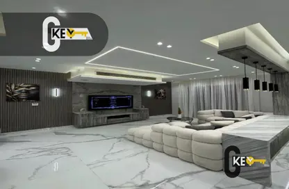 Villa - 4 Bedrooms - 3 Bathrooms for rent in El Rehab Extension - Al Rehab - New Cairo City - Cairo