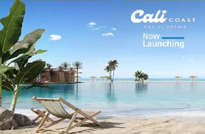 Chalet - 2 Bedrooms - 2 Bathrooms for sale in Cali Coast - Ras Al Hekma - North Coast