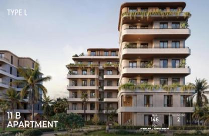Penthouse - 4 Bedrooms - 4 Bathrooms for sale in Crescent Walk - 5th Settlement Compounds - The 5th Settlement - New Cairo City - Cairo Penthouse - 4 Bedrooms - 4 Bathrooms for sale in Crescent Walk - 5th Settlement Compounds - The 5th Settlement - New Cairo City - Cairo