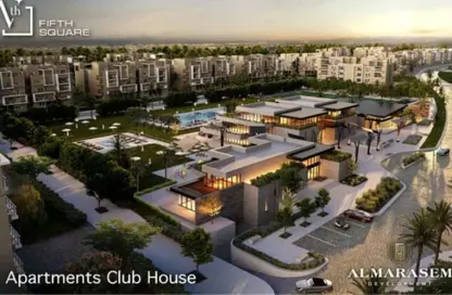 Apartment - 2 Bedrooms - 2 Bathrooms for sale in Moon Residences - Fifth Square - The 5th Settlement - New Cairo City - Cairo