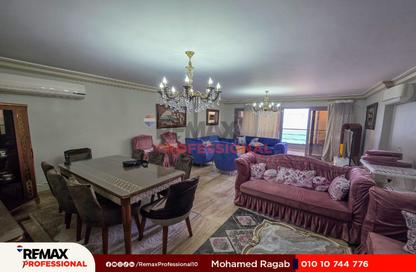 Apartment - 3 Bedrooms - 3 Bathrooms for rent in Al Geish Road - Glim - Hay Sharq - Alexandria