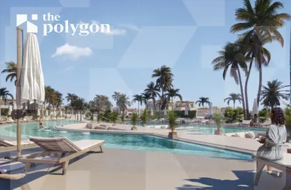 شاليه - 2 غرف نوم - 3 حمامات للبيع في هاسيندا وترز - قسم الضبعة - الساحل الشمالي