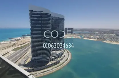 شقة - 1 حمام للبيع في ذا جيت تاورز - مدينة العلمين الجديدة - العلمين - الساحل الشمالي