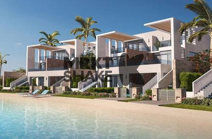 Twin House - 3 - 3 for sale in The Groove - Al Ain Al Sokhna - Suez