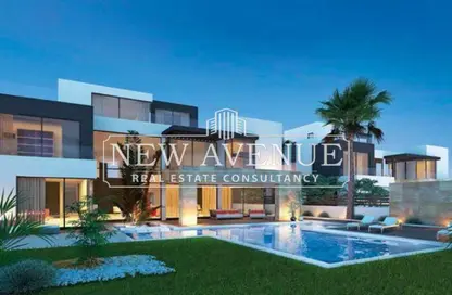 Apartment - 4 Bedrooms - 4 Bathrooms for sale in Palm Hills New Cairo - 5th Settlement Compounds - The 5th Settlement - New Cairo City - Cairo