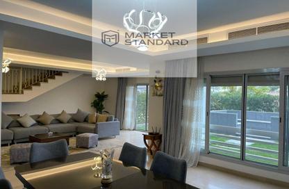 Duplex - 4 Bedrooms - 4 Bathrooms for rent in Cairo Festival City - North Investors Area - New Cairo City - Cairo