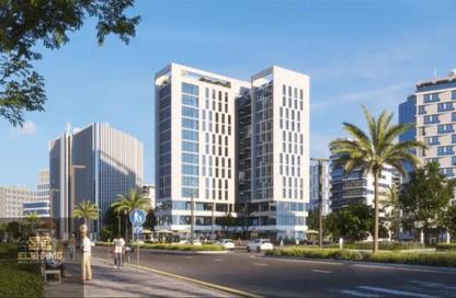 Shop - Studio - 2 Bathrooms for sale in 4T1 - Downtown Area - New Capital City - Cairo Shop - Studio - 2 Bathrooms for sale in 4T1 - Downtown Area - New Capital City - Cairo