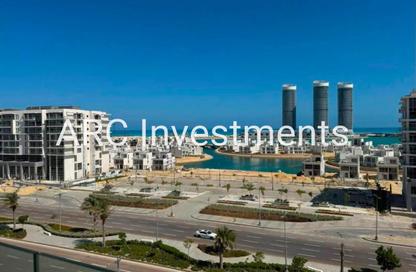 Chalet - 2 Bedrooms - 3 Bathrooms for sale in Beachfront Towers - New Alamein City - Al Alamein - North Coast Chalet - 2 Bedrooms - 3 Bathrooms for sale in Beachfront Towers - New Alamein City - Al Alamein - North Coast