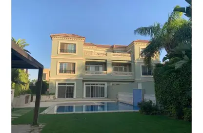 فيلا - 8 غرف نوم - 8 حمامات للايجار في قطامية ديونز - كمبوندات القطامية - القطامية - مدينة القاهرة الجديدة - القاهرة