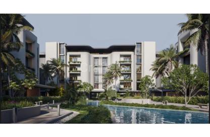 Apartment - 2 Bedrooms - 2 Bathrooms for sale in Elan - Cairo Gate - Sheikh Zayed Compounds - Sheikh Zayed City - Giza