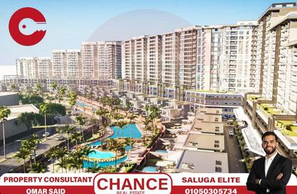 Apartment - 4 Bedrooms - 3 Bathrooms for sale in Saluga Elite - Smouha - Hay Sharq - Alexandria