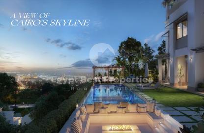 Twin House - 5 Bedrooms - 5 Bathrooms for sale in Levana - Uptown Cairo - Mokattam - Cairo