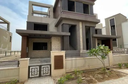 Twin House - 3 Bedrooms - 3 Bathrooms for sale in New Giza - Cairo Alexandria Desert Road - 6 October City - Giza