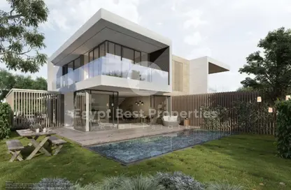 منزل مزدوج - 5 غرف نوم - 7 حمامات للبيع في كايرو فيستيفال سيتى - المستثمرين الشمالية - مدينة القاهرة الجديدة - القاهرة