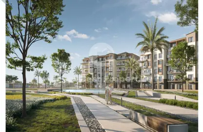 شقة - 2 غرف نوم - 2 حمامات للبيع في جاردن ريزدنس - هايد بارك - مدينة القاهرة الجديدة - القاهرة