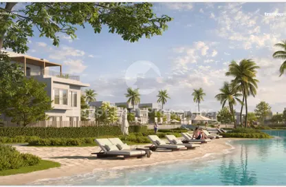 منزل مزدوج - 3 غرف نوم - 3 حمامات للبيع في انشنت ساندس ريزورت - الجونة - الغردقة - محافظة البحر الاحمر