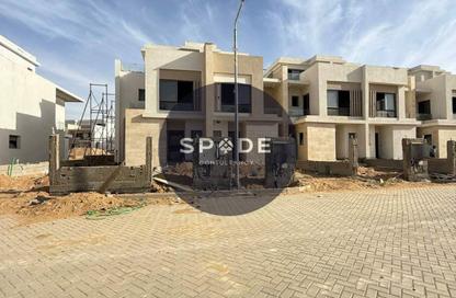 Townhouse - 4 - 4 for sale in Garden Residence - Hyde Park - New Cairo City - Cairo