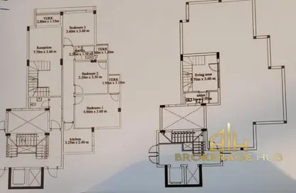 Penthouse - 3 Bedrooms - 3 Bathrooms for rent in Moon Residences - Fifth Square - The 5th Settlement - New Cairo City - Cairo