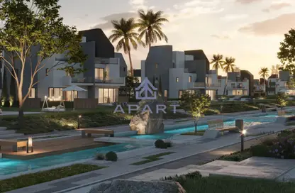 منزل مزدوج - 3 غرف نوم - 4 حمامات للبيع في ريفرز - مدينة زايد الجديدة - الشيخ زايد - الجيزة