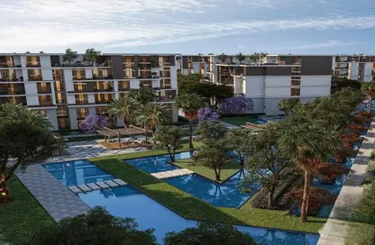 شقة - 2 غرف نوم - 2 حمامات للبيع في مجمع تسلا السكني - طريق الواحات - مدينة 6 أكتوبر - الجيزة