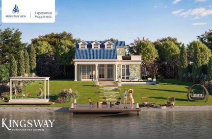 Townhouse - 3 Bedrooms - 3 Bathrooms for sale in Kingsway - Boulevard Road - Green Belt - 6 October City - Giza Townhouse - 3 Bedrooms - 3 Bathrooms for sale in Kingsway - Boulevard Road - Green Belt - 6 October City - Giza