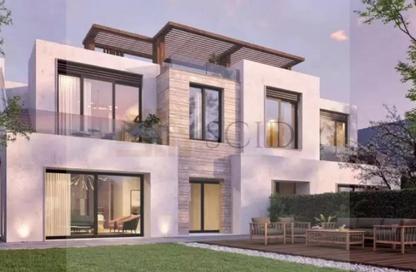 تاون هاوس - 3 غرف نوم - 3 حمامات للبيع في أو ويست - كمبوندات 6 أكتوبر - مدينة 6 أكتوبر - الجيزة