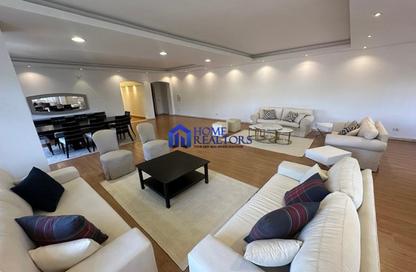 Apartment - 3 Bedrooms - 3 Bathrooms for rent in Sarayat Al Maadi - Hay El Maadi - Cairo Apartment - 3 Bedrooms - 3 Bathrooms for rent in Sarayat Al Maadi - Hay El Maadi - Cairo