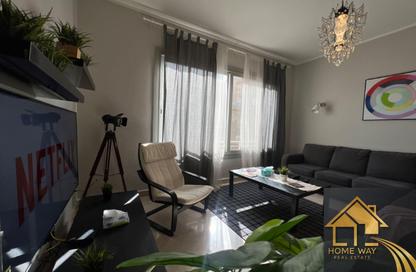 Apartment - 1 Bedroom - 1 Bathroom for rent in Palm Hills Village Gate - South Investors Area - New Cairo City - Cairo