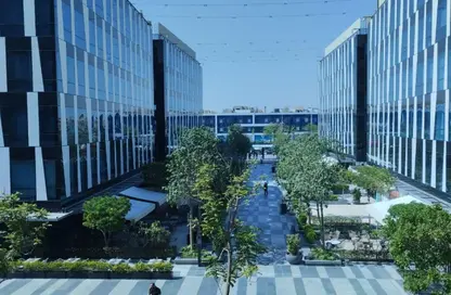 Office Space - 1 Bedroom - 1 Bathroom for rent in Park St. - 26th of July Corridor - Sheikh Zayed City - Giza