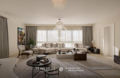 Townhouse - 3 Bedrooms - 5 Bathrooms for sale in O West - 6 October Compounds - 6 October City - Giza
